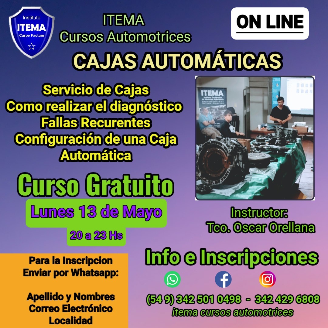 Cajas Automáticas - Curso Gratuito CAUT