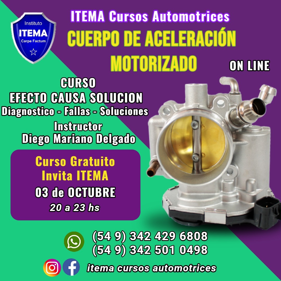 Cuerpo de aceleración motorizado CUER-ACE-MOT