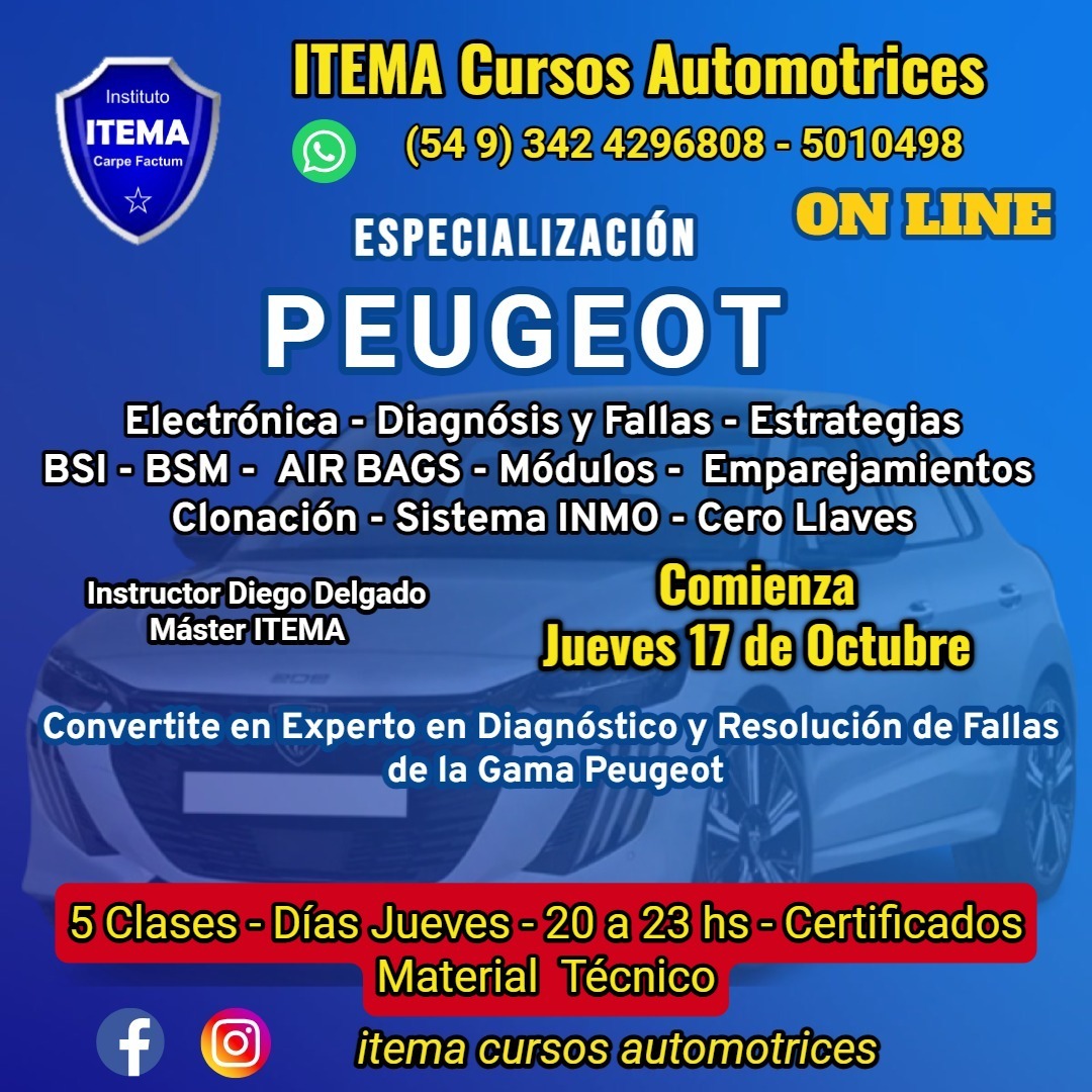 Especialización - Peugeot ESP-PEUG