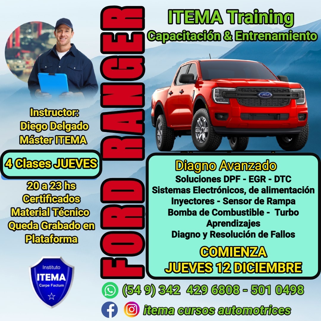 Ford Ranger - Diagno avanzado FORD-RANG