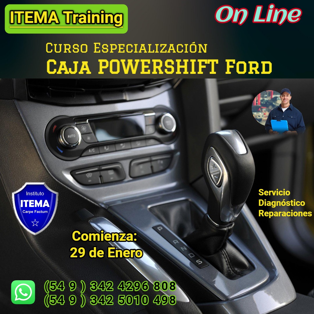 Curso Especialización: Caja Powershift Ford capoford